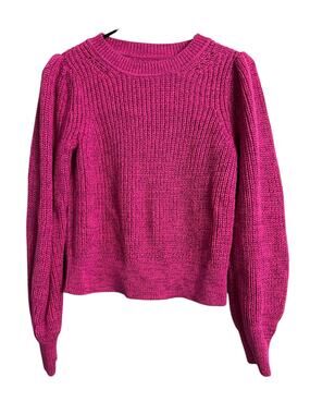 Gap Womens Sweater XS Pink Knit Top Comfy Cozy Casual Preppy Twee